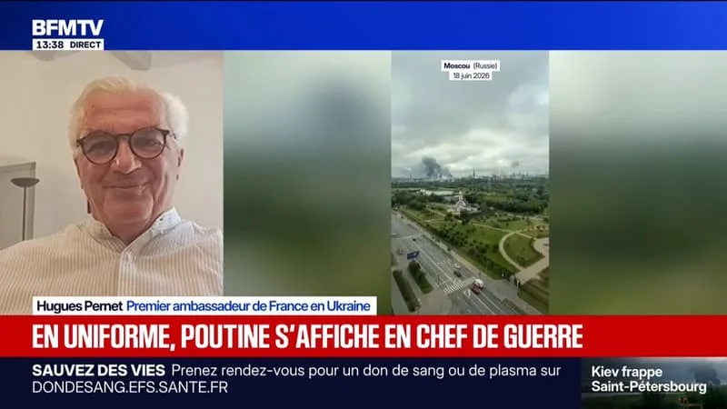 VALDIMIR POUTINE EN CHEF DE GUERRE: « LE PRÉSIDENT QUI SE MET EN SCÈNE N’EST PAS FLAMBOYANT », ESTIME HUGUES PERNET, PREMIER AMBASSADEUR DE FRANCE EN UKRAINE