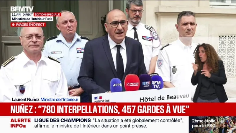 LAURENT NUÑEZ: « DANS 71 COMMUNES, LES RASSEMBLEMENTS FESTIFS ONT ENTRAÎNÉ UN CERTAIN NOMBRE DE DÉBORDEMENTS »