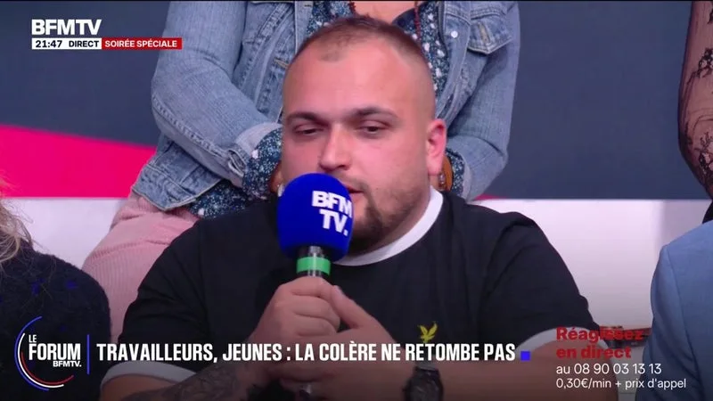 FORUM BFMTV – « LA COLÈRE EST PROPORTIONNELLE À LA PROMESSE QU’IL (EMMANUEL MACRON) AVAIT FAITE AUX FRANÇAIS », SELON SAMUEL, ARTISAN DANS LE BTP