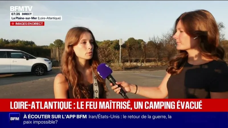 « C’ÉTAIT LA PANIQUE »: PRÈS DE 200 PERSONNES ÉVACUÉES ET 78 MOBIL HOMES BRÛLÉS DANS UN CAMPING À LA PLAINE-SUR-MER, EN LOIRE-ATLANTIQUE