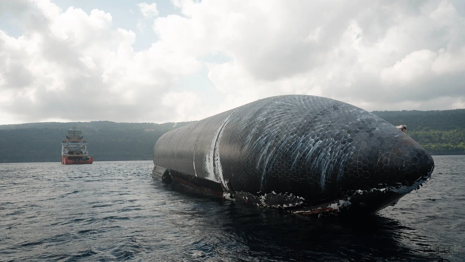 LE SAUVETAGE MARIN DU STARSHIP 40 PRENDRA PLUSIEURS MOIS
