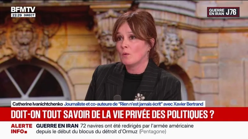 JORDAN BARDELLA DANS PARIS MATCH: “METTRE EN SCÈNE SA VIE PRIVÉE, ÇA FAIT PARTIE D’UNE STRATÉGIE POLITIQUE”, EXPLIQUE CATHERINE IVANICHTCHENKO, CO-AUTEURE DE “RIEN N’EST JAMAIS ÉCRIT” AVEC XAVIER BERTRAND