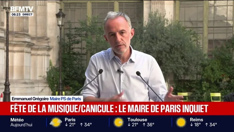 FÊTE DE LA MUSIQUE À PARIS: « ÇA NOUS PRÉOCCUPE BEAUCOUP », ADMET EMMANUEL GRÉGOIRE