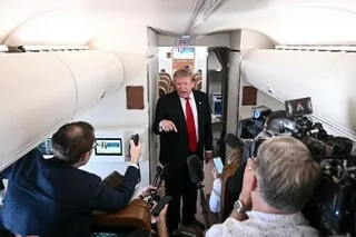 DONALD TRUMP ESTIME QU’IL EXISTE « DE BONNES CHANCES » QUE LES DISCUSSIONS AVEC L’IRAN ABOUTISSENT