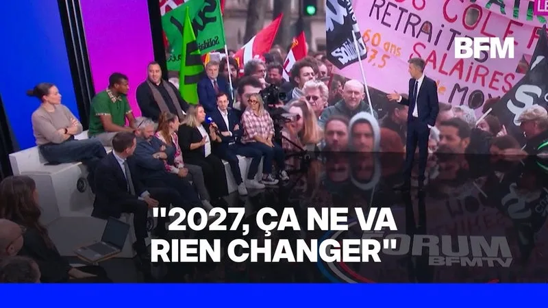 FORUM BFMTV – LE VIF ÉCHANGE ENTRE FARID ET SABRINA SUR L’APPEL À LA MOBLISATION LE 17 OCTOBRE