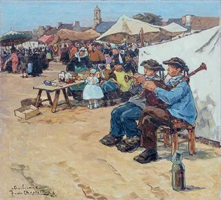 LES SONNEURS ET LA BRETAGNE, UNE HISTOIRE D’AMOUR INDISSOCIABLE RACONTÉE À TRAVERS 120 ŒUVRES D’ART