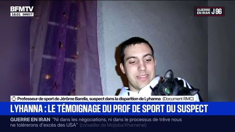 DISPARITION DE LYHANNA: « J’AI L’IMPRESSION DE NE PAS AVOIR FAIT CE QU’IL FAUT POUR PROTÉGER UNE ÉLÈVE », RACONTE LE PROFESSEUR DE SPORT DU SUSPECT