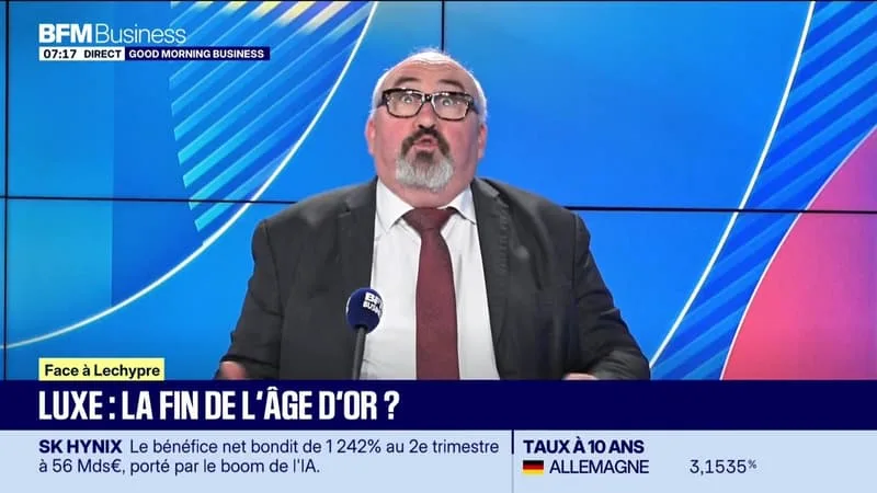 EMMANUEL LECHYPRE FACE À ÉTIENNE BRACQ : LUXE, LA FIN DE L’ÂGE D’OR ? – 30/07