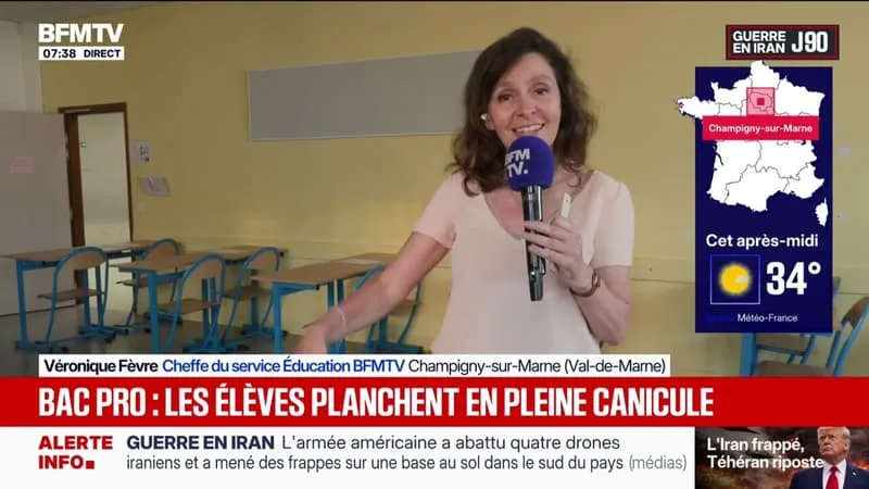 BAC PRO: LES ÉLÈVES DE TERMINALE PLANCHENT SUR LES ÉPREUVES DE FRANÇAIS ET D’HISTOIRE-GÉOGRAPHIE EN PLEINE CANICULE