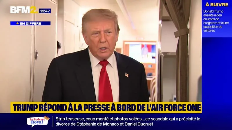 GUERRE EN IRAN: « JE PENSE QU’IL Y A UNE BONNE CHANCE QUE QUELQUE CHOSE PUISSE SE PRODUIRE », ESTIME DONALD TRUMP