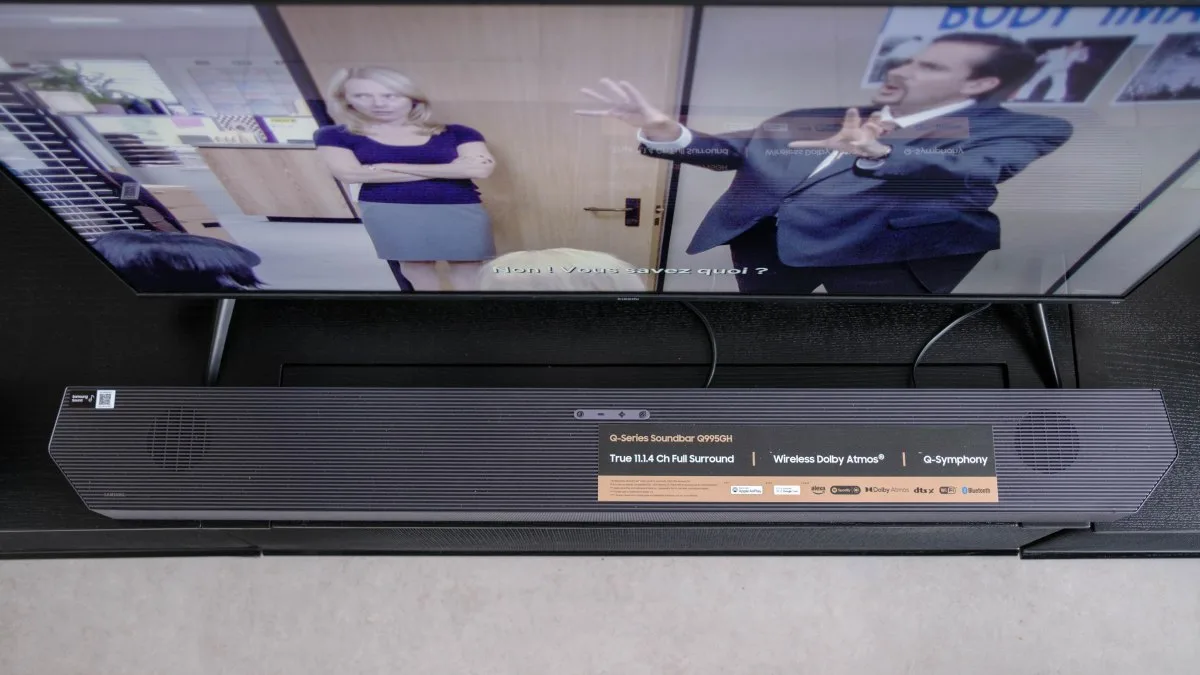 J’AI TESTÉ LA SAMSUNG HW-Q990H : LA BARRE DE SON DOLBY ATMOS QUI SE RAPPROCHE PLUS QUE JAMAIS D’UN VRAI HOME CINÉMA