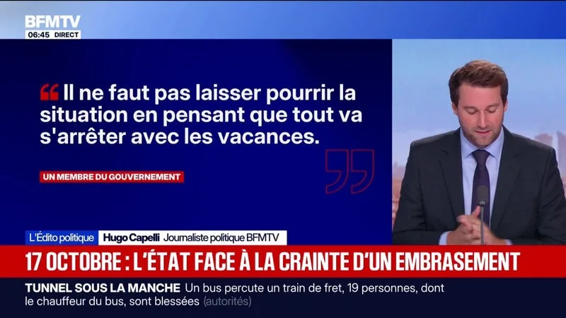 L’ÉDITO POLITIQUE – MANIFESTATION DU 17 OCTOBRE: L’ÉTAT FACE À LA CRAINTE D’UN EMBRASEMENT