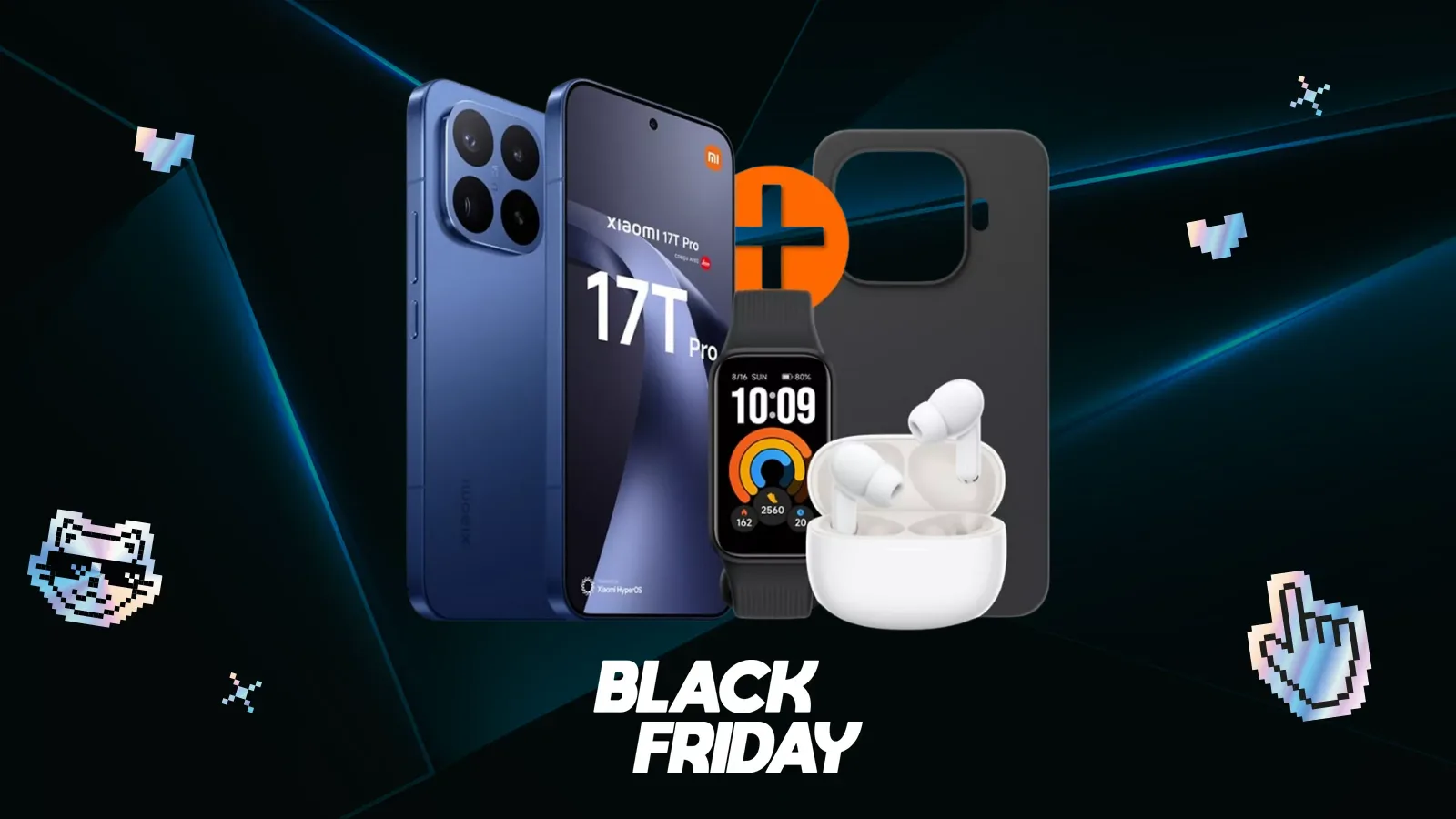 SMARTPHONE, ÉCOUTEURS ET BRACELET : LE PACK XIAOMI 17T PRO PASSE EN MODE BLACK FRIDAY (-31%)