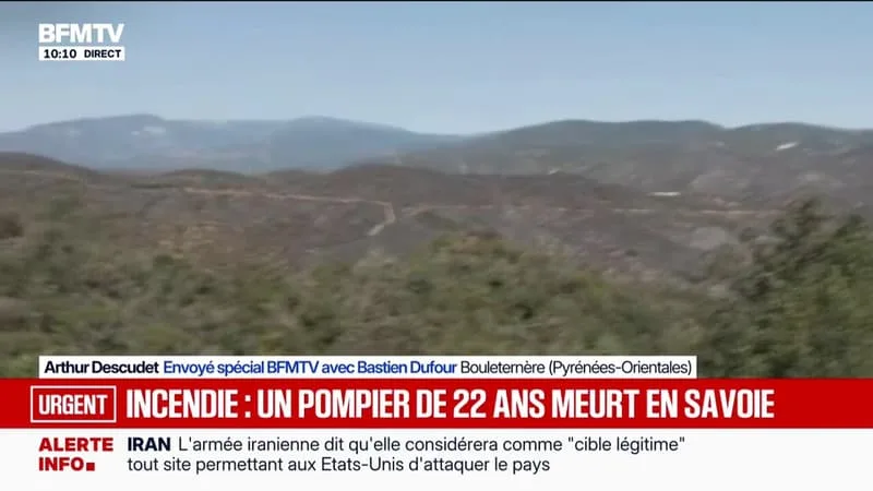 INCENDIE DANS LES PYRÉNÉES-ORIENTALES: DES EXPLOITATIONS AGRICOLES RAVAGÉES PAR LES FLAMMES