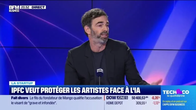 EMMANUEL LIPSZYC (IPFC) : LA START-UP IPFC VEUT PROTÉGER LES ARTISTES FACE À L’IA – 26/05