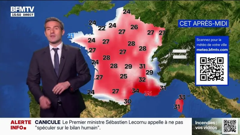LA MÉTÉO POUR CE JEUDI 2 JUILLET 2026