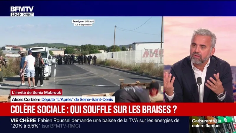 APPELS À LA MOBILISATION: « ON A LE DROIT DE MANIFESTER », RAPPELLE ALEXIS CORBIÈRE, DÉPUTÉ « L’APRÈS » DE SEINE-SAINT-DENIS