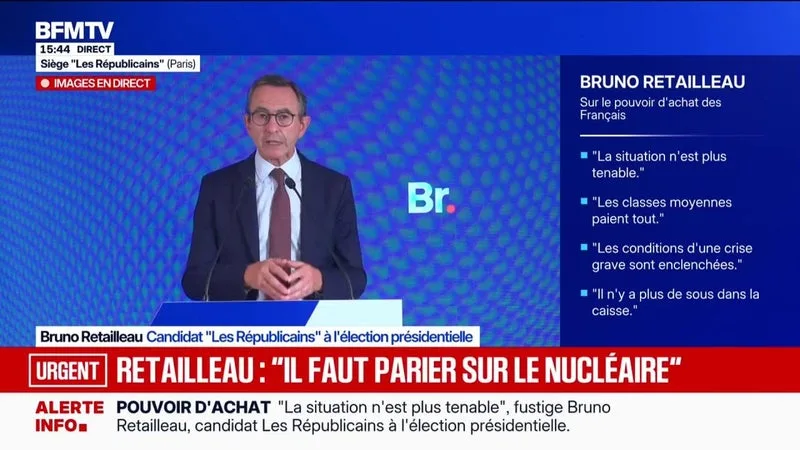 POUVOIR D’ACHAT ET LOGEMENT: BRUNO RETAILLEAU, CANDIDAT LR À LA PRÉSIDENTIELLE, VEUT ABROGER LE DPE ET SUPPRIMER L’ENCADREMENT DES LOYERS