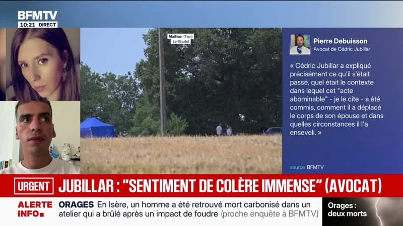 « CÉDRIC JUBILLAR PENSE À SON PROPRE INTÉRÊT », ESTIME MOURAD BATTIKH, AVOCAT DE L’ONCLE ET DE LA TANTE DE DELPHINE JUBILLAR