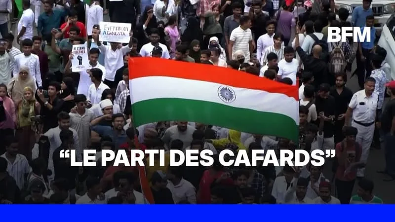 L’INDE PARALYSÉE PAR DES MANIFESTATIONS ÉTUDIANTES