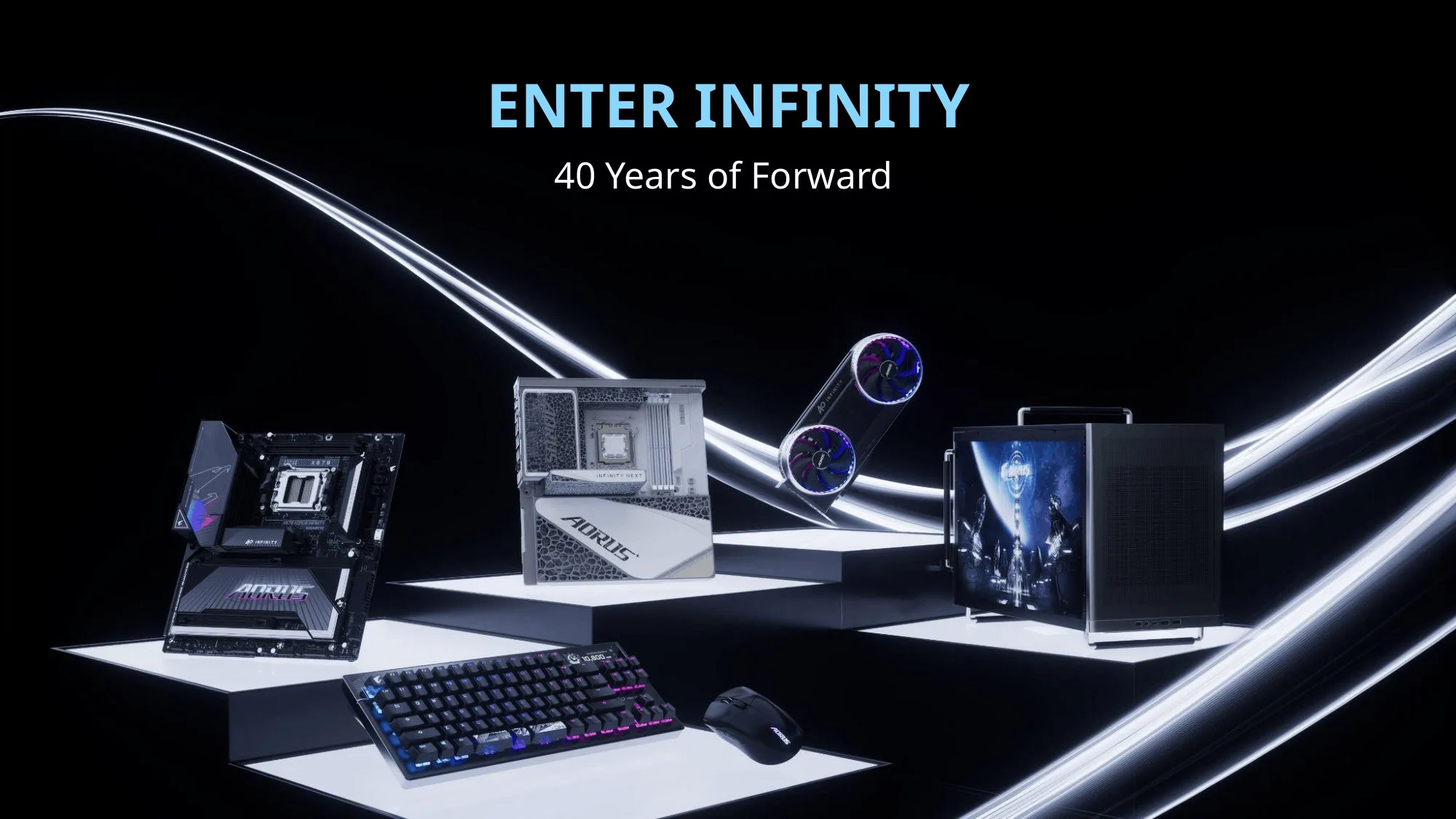40 ANS DE GIGABYTE AU COMPUTEX 2026 : L’ESTHÉTIQUE ET LES PERFORMANCES DES CARTES MÈRES/CARTES GRAPHIQUES AU MENU
