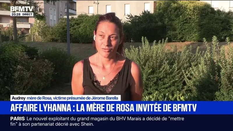 NOUVELLE PLAINTE CONTRE JÉRÔME BARELLA: « JE NE SUIS PAS SURPRISE », DÉCLARE AUDREY, MÈRE DE ROSA, VICTIME PRÉSUMÉE