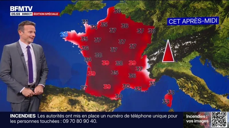 UN DÔME DE CHALEUR, 16 DÉPARTEMENTS EN VIGILANCE ORANGE CANICULE: LA MÉTÉO DU 29 JUILLET 2026