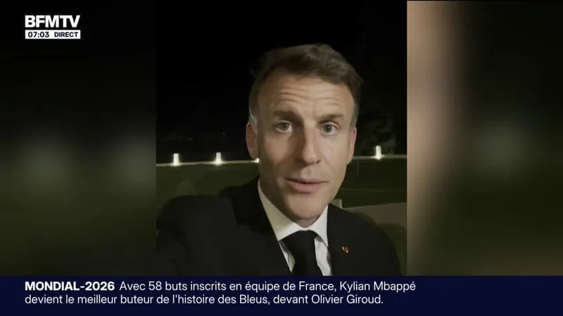 « BRAVO À NOS BLEUS »: LE MESSAGE D’EMMANUEL MACRON À L’ÉQUIPE DE FRANCE APRÈS LEUR VICTOIRE CONTRE LE SÉNÉGAL