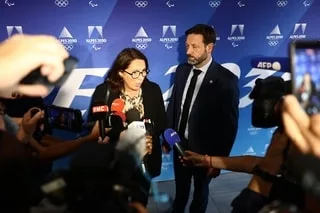 JO 2030. MARINA FERRARI ASSURE QUE LA FRANCE SERA « AU RENDEZ-VOUS », « QUELLE QUE SOIT » L’ISSUE DE LA PRÉSIDENTIELLE