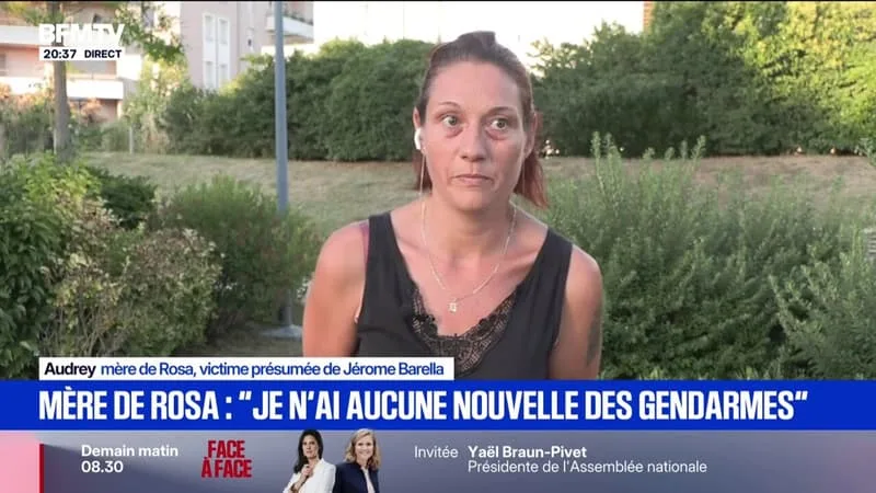 « JE CONTINUERAI À ME BATTRE POUR QUE LES LOIS PASSENT ET PROTÈGENT NOS ENFANTS », DÉCLARE AUDREY, MÈRE DE ROSA, VICTIME PRÉSUMÉE DE JÉRÔME BARELLA