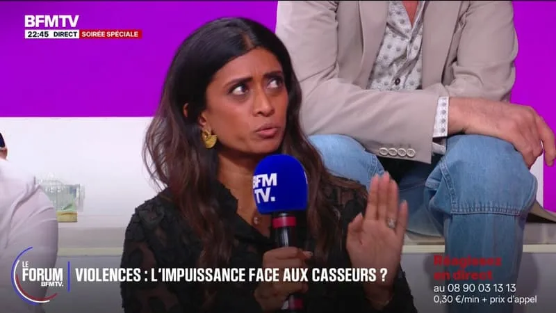 FORUM BFMTV – VIOLENCES URBAINES: « ON EST LÀ CE SOIR POUR DIRE QU’IL Y A UN PHÉNOMÈNE RÉCURRENT ET SUR LEQUEL IL FAUT QU’ON PUISSE AGIR », DÉCLARE PRISCA THEVENOT, DÉPUTÉE (RENAISSANCE)