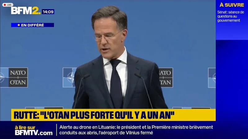L’OTAN DOIT « S’ÉCARTER D’UNE SURDÉPENDANCE MALSAINE ENVERS UN ALLIÉ », ESTIME SON SECRÉTAIRE GÉNÉRAL MARK RUTTE