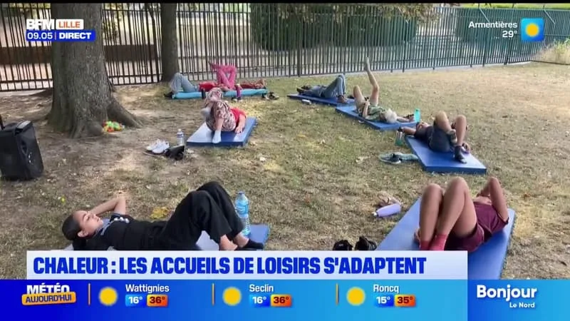 LES ACCUEILS DE LOISIRS COMPILENT AVEC LA CHALEUR CET ÉTÉ. COMMENT S’ADAPTER ?