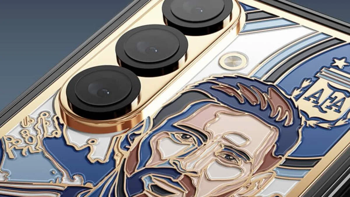 CAVIAR VEND UN GALAXY Z FOLD 8 ULTRA EN OR À L’EFFIGIE DE LIONEL MESSI AVANT SON LANCEMENT