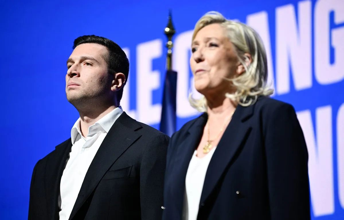 LE PEN ET BARDELLA PAS D’ACCORD SUR UNE DÉMISSION DE DARMANIN, LE RN DÉNONCE UNE POLÉMIQUE « ARTIFICIELLE »
