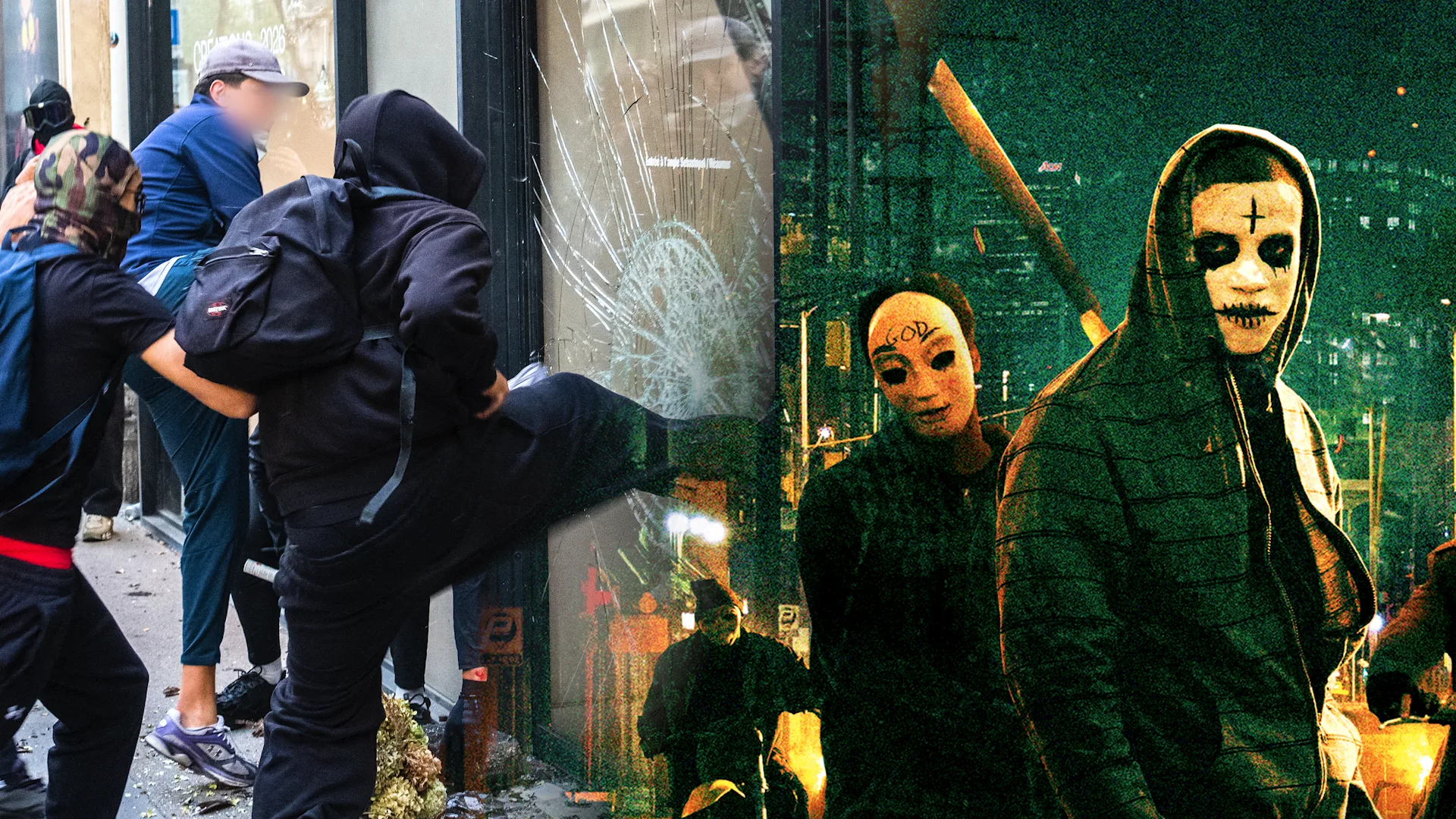 « AMERICAN NIGHTMARE », LA NOUVELLE RÉFÉRENCE (UN PEU FACILE ET TRÈS VITE RÉCUPÉRÉE) POUR QUALIFIER LE CHAOS DU 17 OCTOBRE