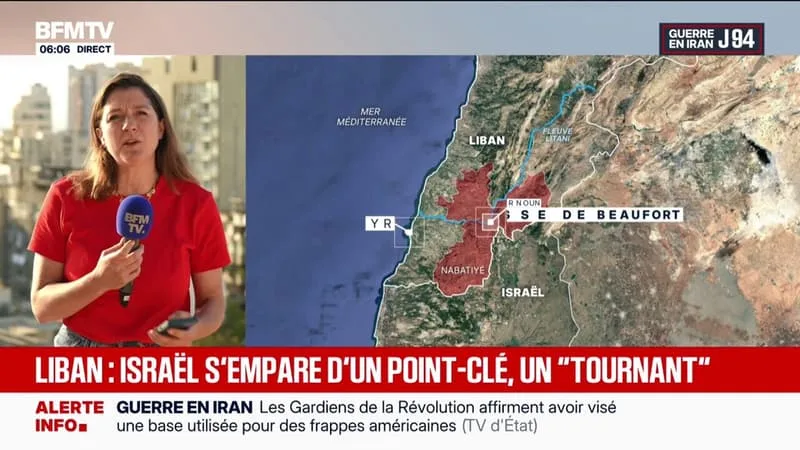 GUERRE AU MOYEN-ORIENT: ISRAËL AFFIRME AVOIR PRIS LA FORTERESSE DE BEAUFORT AU LIBAN