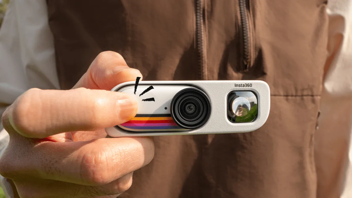 INSTA360 GO 3S : CET ACCESSOIRE HYPER PRATIQUE PEUT TRANSFORMER VOTRE ACTION CAM EN APPAREIL PHOTO RÉTRO