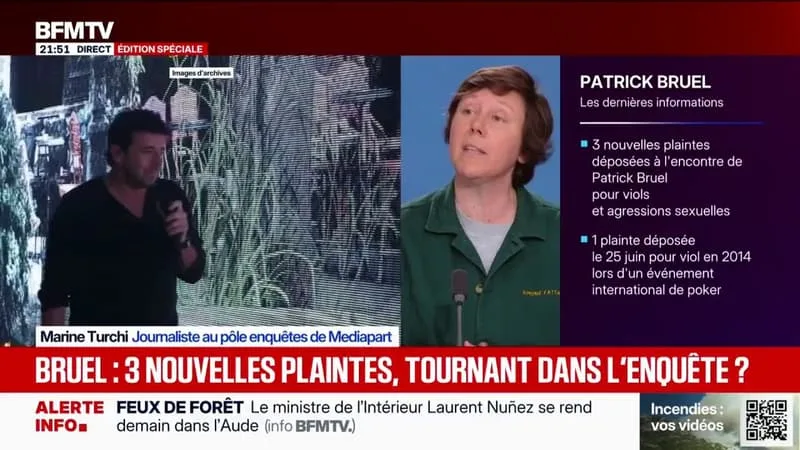 AFFAIRE PATRICK BRUEL: LE CHANTEUR EST VISÉ PAR TROIS NOUVELLES PLAINTES POUR VIOL ET AGRESSION SEXUELLE SUR MINEURE