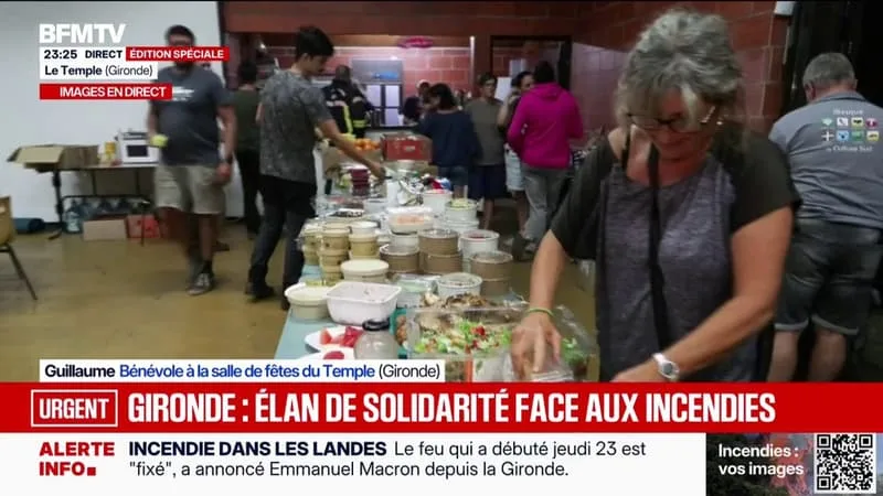 FACE AUX INCENDIES, UNE VAGUE DE SOLIDARITÉ S’ORGANISE POUR SOUTENIR LES SINISTRÉS