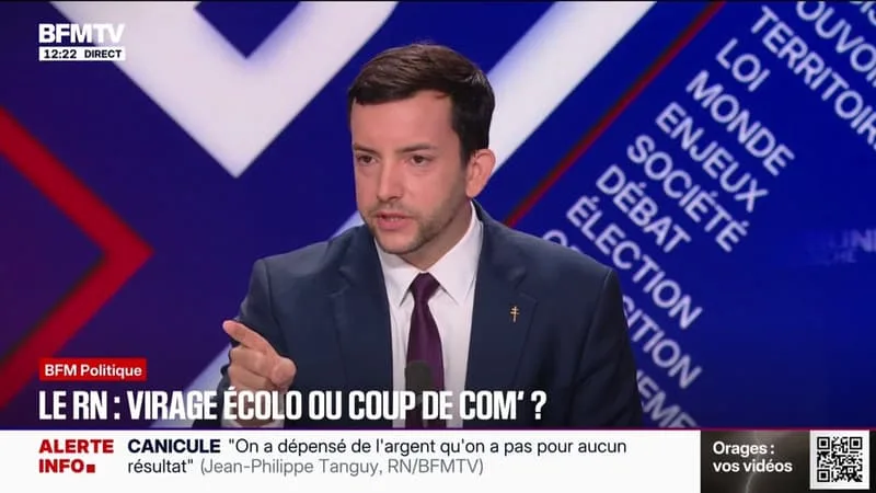 JEAN-PHILIPPE TANGUY, DÉPUTÉ RN DE LA SOMME: « LE RASSEMBLEMENT NATIONAL N’A JAMAIS ÉTÉ CLIMATOSCEPTIQUE »