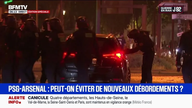 LIGUE DES CHAMPIONS: 22.000 FORCES DE L’ORDRE DÉPLOYÉES DANS TOUTE LA FRANCE POUR LA FINALE