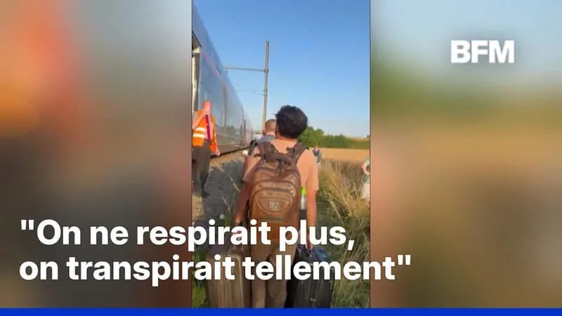 CANICULE: DEUX TGV BÂLE-PARIS ACCUSENT PLUSIEURS HEURES DE RETARD SANS CLIMATISATION