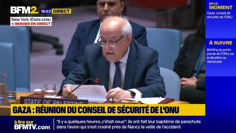 GAZA: « L’ANNEXION EST EN COURS À UN RYTHME BIEN PLUS ÉLEVÉ QU’AVANT », DÉCLARE L’AMBASSADEUR DE PALESTINE AUPRÈS DE L’ONU