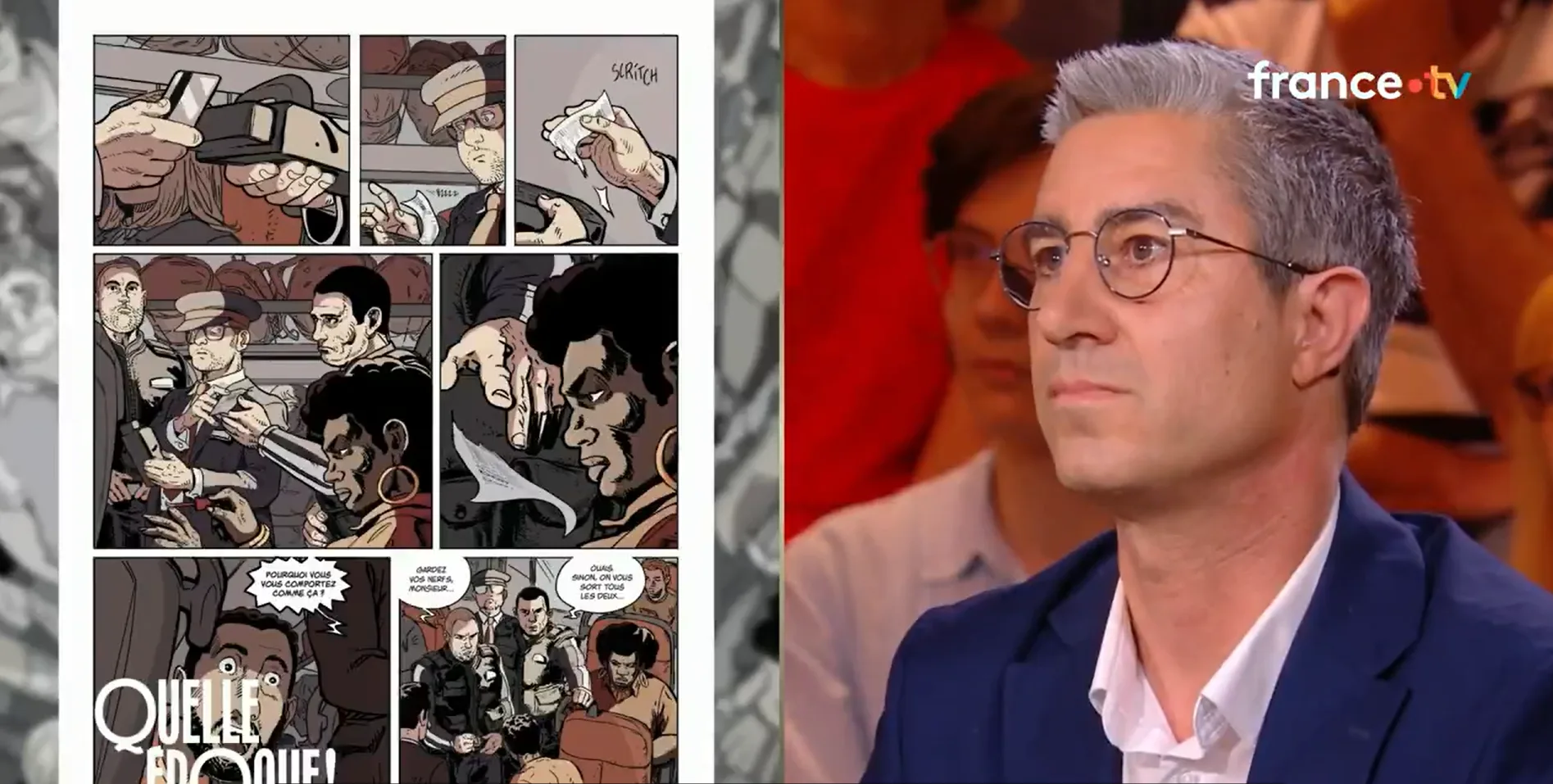 FRANÇOIS RUFFIN TENTE ENCORE DE CALMER LE JEU SUR SA BD, APRÈS UN TÉMOIGNAGE CONTREDISANT UNE PLANCHE