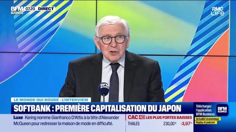 LE MONDE QUI BOUGE – L’INTERVIEW : SOFTBANK, PREMIÈRE CAPITALISATION DU JAPON – 02/06