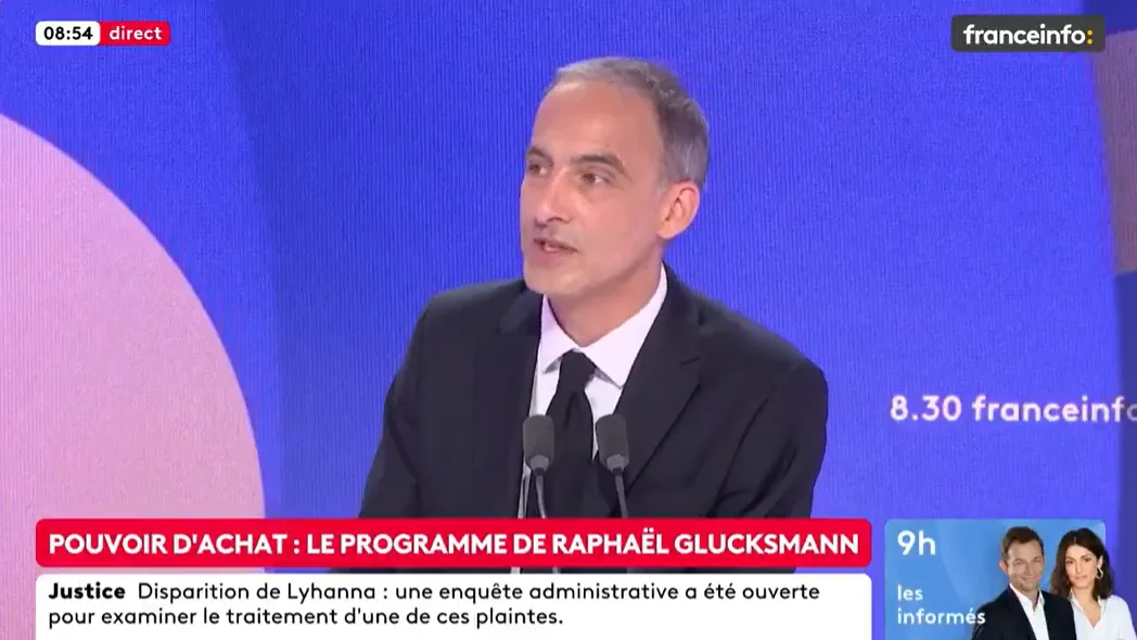 PRÉSIDENTIELLE 2027 : RAPHAËL GLUCKSMANN N’EST PAS TENDRE AVEC LA DOUBLE PRIMAIRE VOULUE PAR OLIVIER FAURE