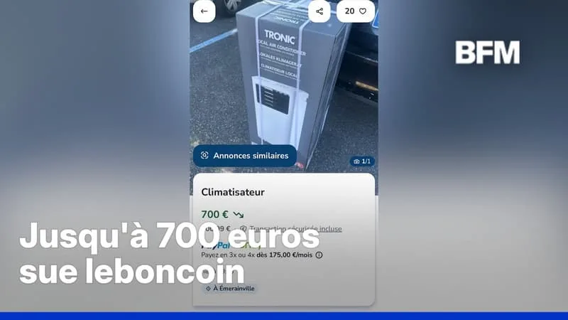 CANICULE: LES CLIMATISEURS LIDL SONT DÉJÀ REVENDUS À PRIX D’OR