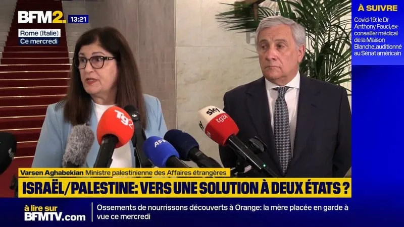 LA MINISTRE PALESTINIENNE DES AFFAIRES ÉTRANGÈRES DEMANDE « L’APPLICATION DU DROIT INTERNATIONAL » ENVERS ISRAËL