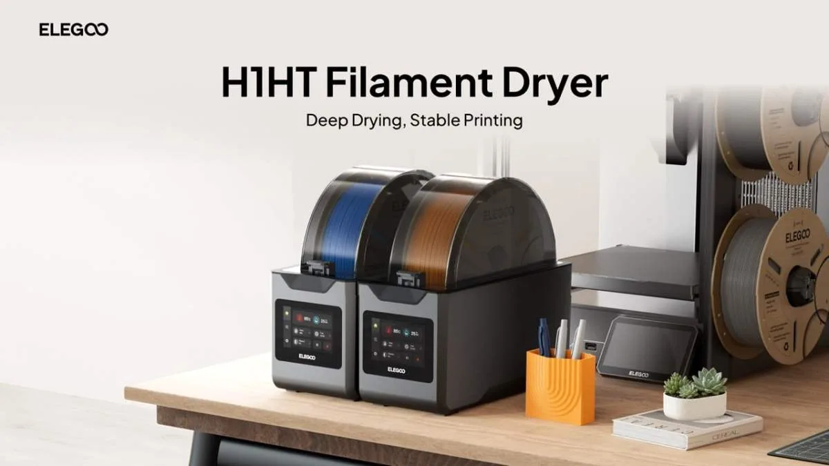 ELEGOO LANCE SON PREMIER SÉCHEUR DE FILAMENT LE H1 HT PARFAIT COMPLÉMENT DE LA CENTAURI CARBON 2